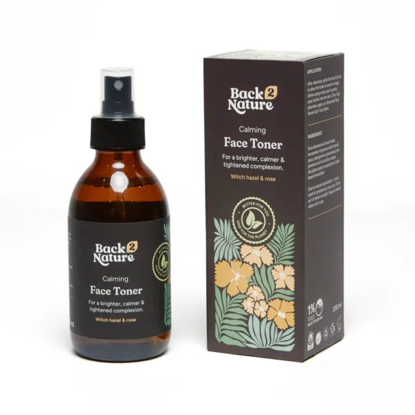 Back 2 Nature Calming Face Toner - Witch Hazel & Rose 200ml